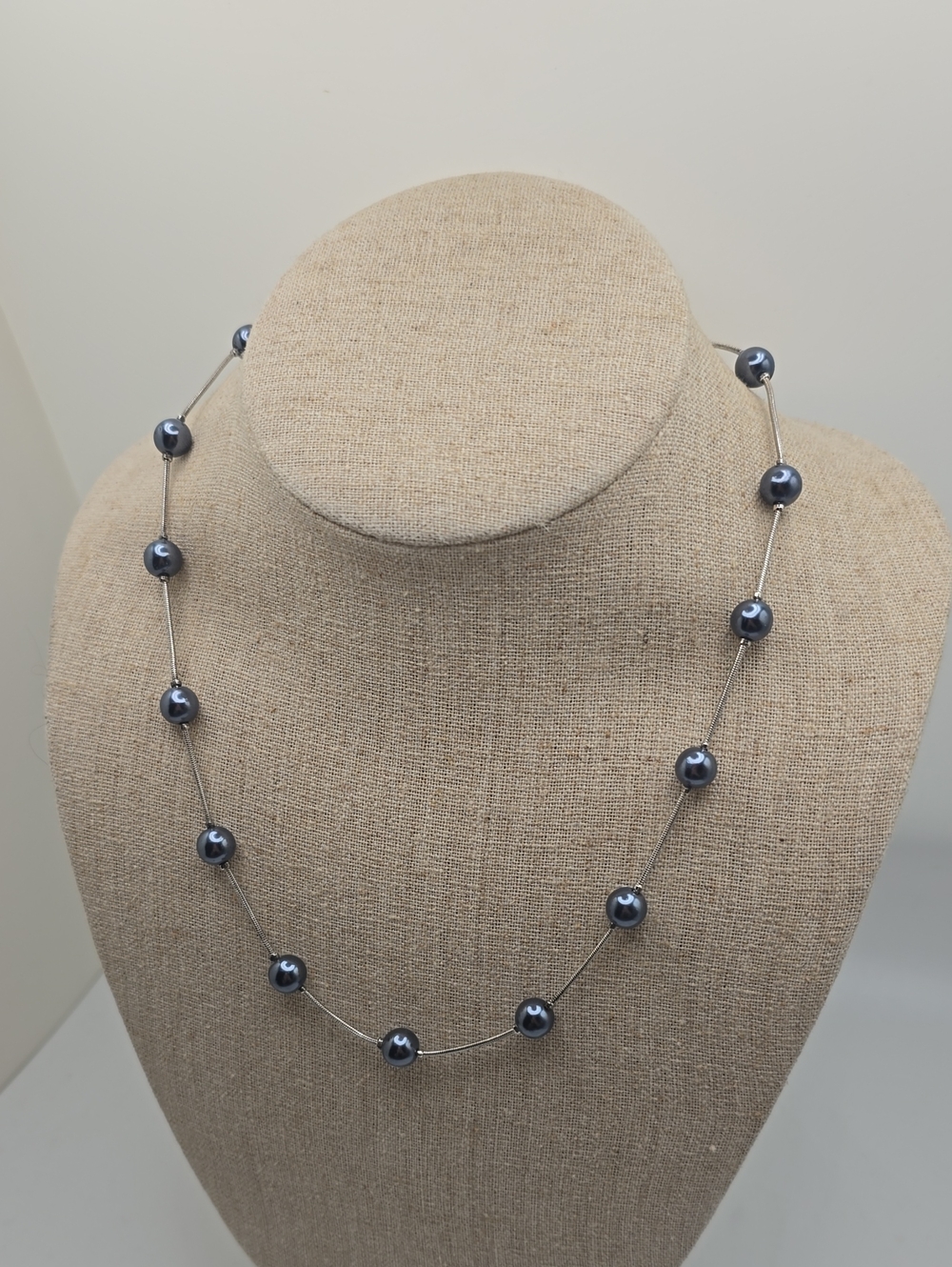 Yue-Sai | 925 Silver And Pearl Necklace